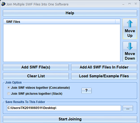join multiple swf files into one software